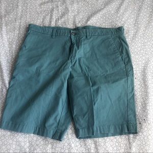 Calvin Klein Aquamarine Green Chino Shorts